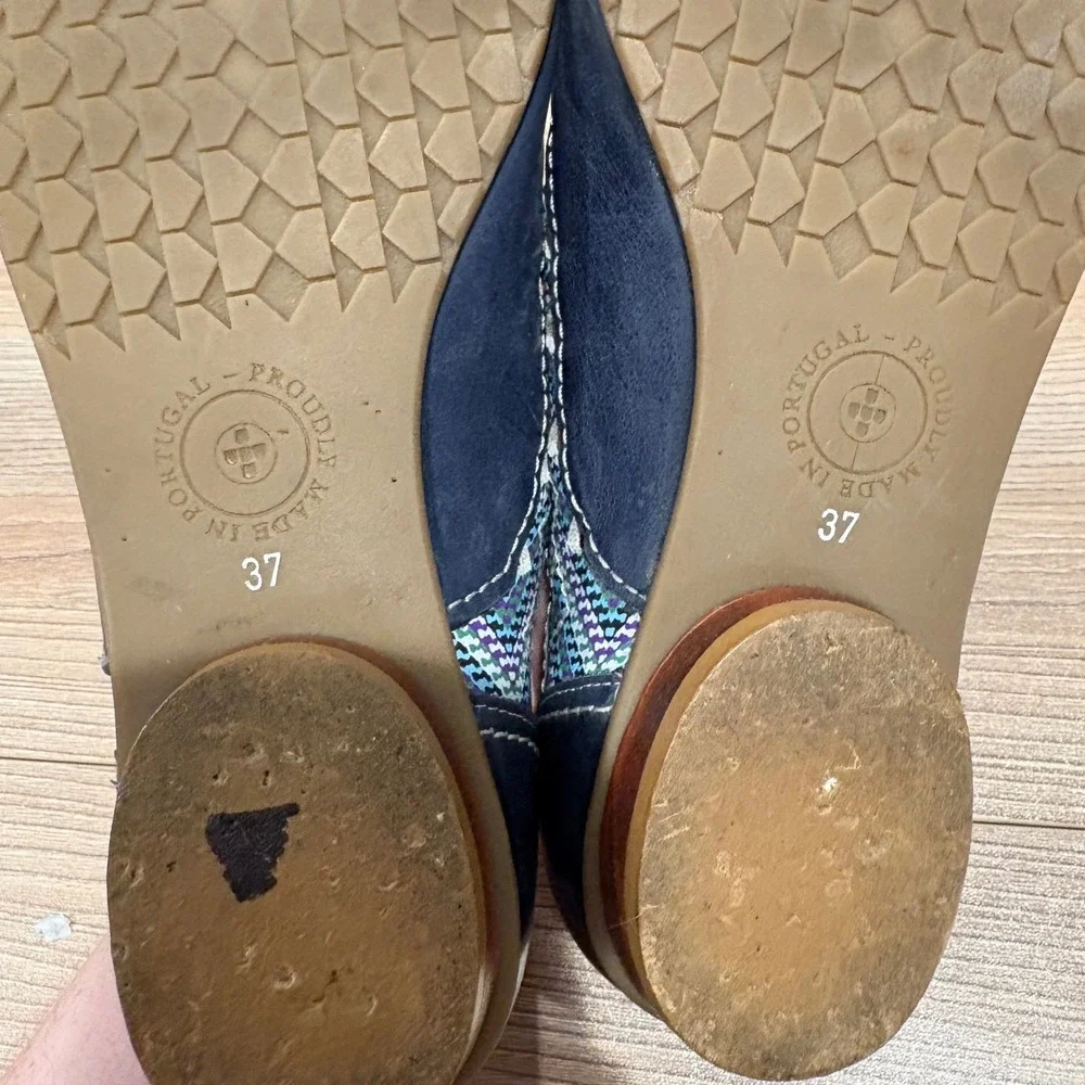 Fidji leather oxfords